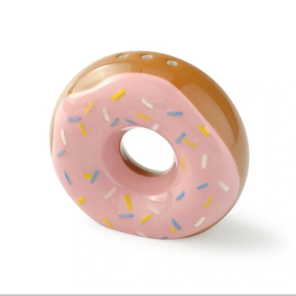 3 for $15 SALE Target Bullseye Donut Shaped Sprinkles Shaker for Cupcakes etc